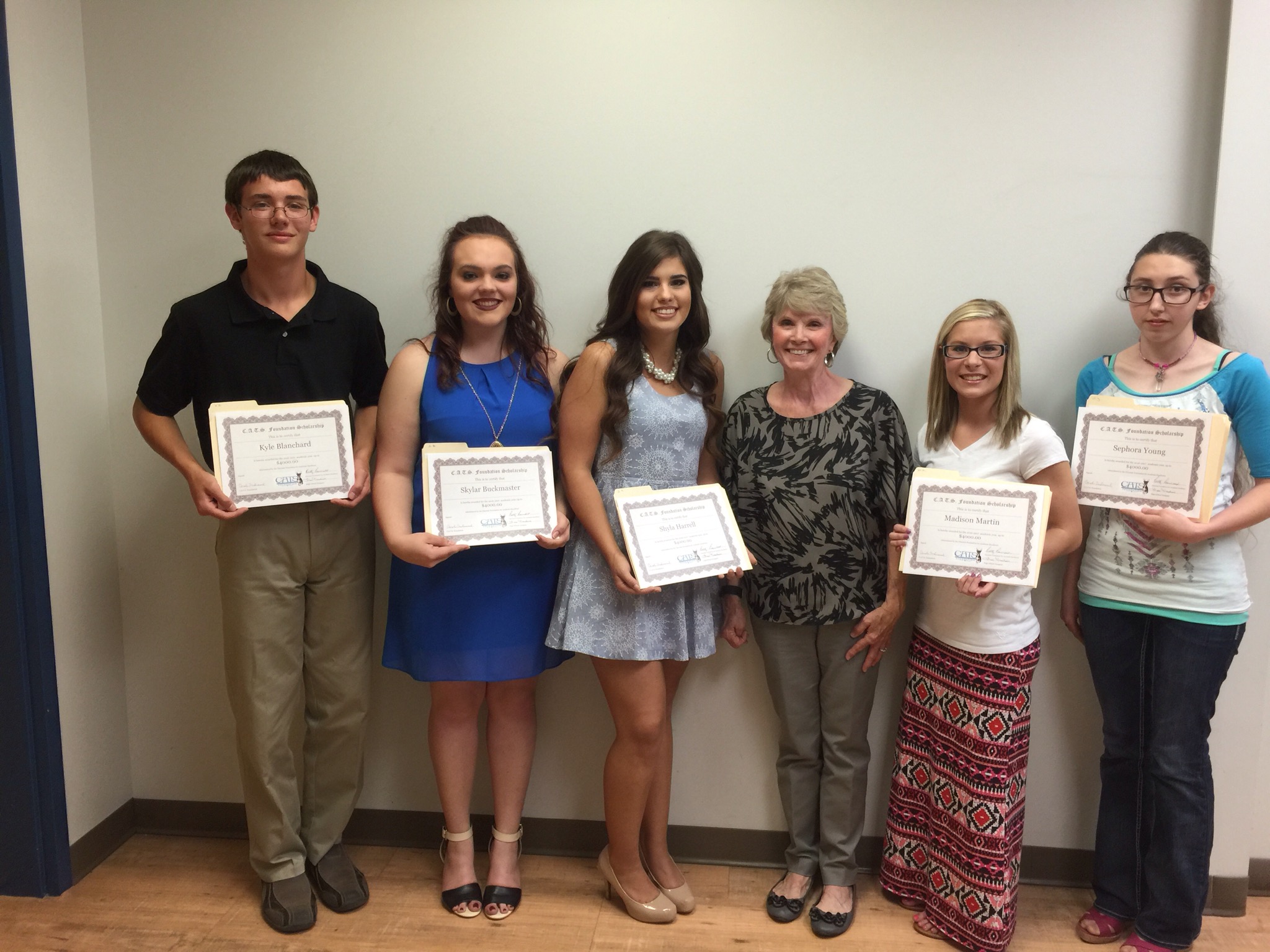 Congratulations to the 2016 C.A.T.S. Foundation scholarship recipients! Congratulations to the 2016 C.A.T.S. Foundation scholarship recipients!