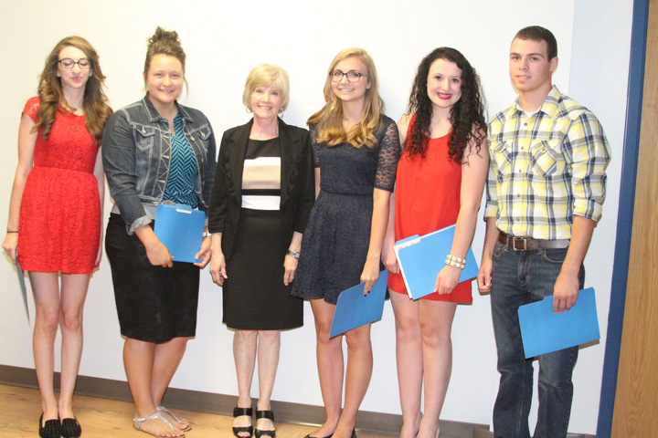 Congratulations to the 2014 C.A.T.S. Foundation scholarship recipients! Pictured L to R: McKenzie Shrum, Kylie Bobo, C.A.T.S. Foundation representative Carole Underwood, Bailey Teague, Hunter Dennis, and Jacob Campbell. Congratulations to the 2014 C.A.T.S. Foundation scholarship recipients! Pictured L to R: McKenzie Shrum, Kylie Bobo, C.A.T.S. Foundation representative Carole Underwood, Bailey Teague, Hunter Dennis, and Jacob Campbell.